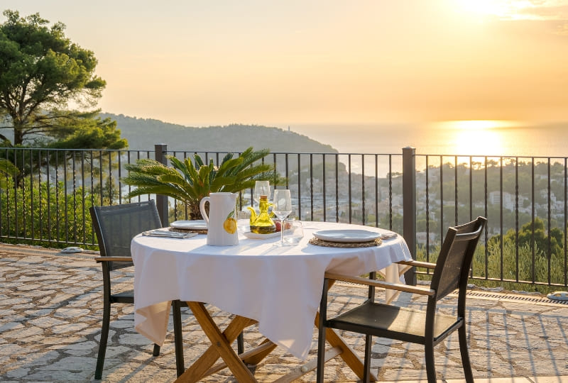 Ausblick von der Finca Soller